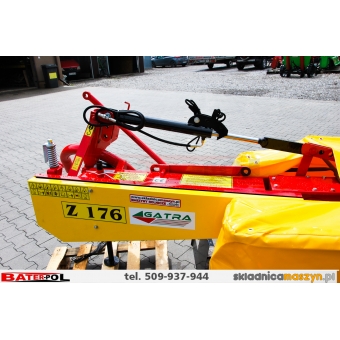 Kosiarka rotacyjna GATRA 1,65M Z 176 OSŁONĄ RURKOWĄ (PLANDEKA) Z HYDRAULIKĄ 